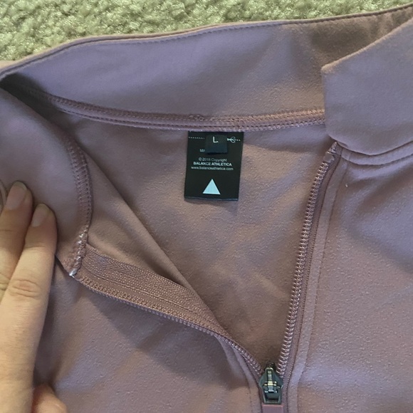 Balance athletica cropped zip up jacket - Picture 2 of 2